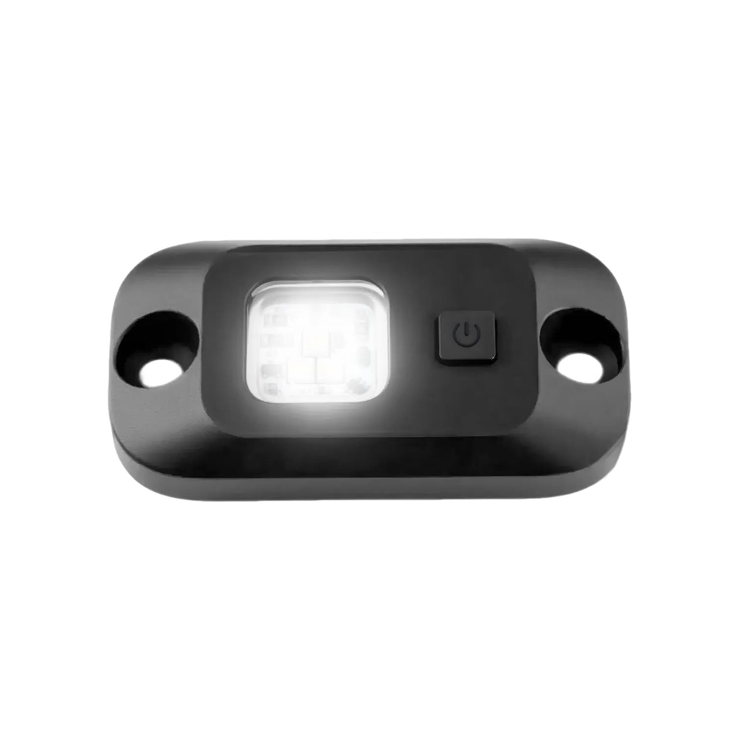 12v LED Dual colour rock light dimmable white / amber with switch