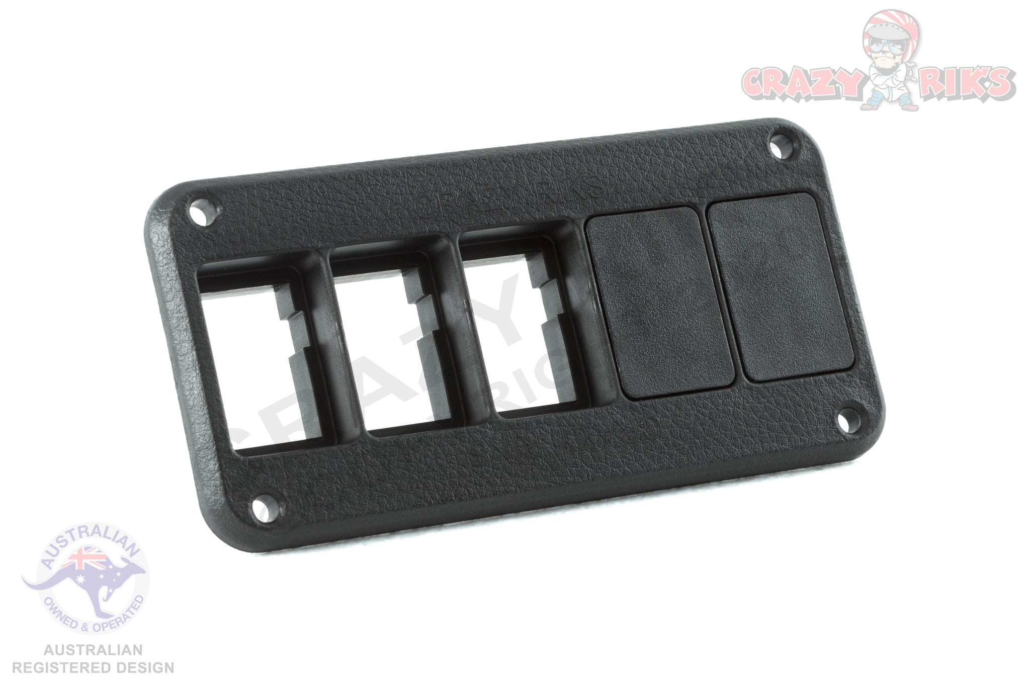 12v Control Panel Canopy 4x4 (Horizontal)  - Suit Toyota Switches