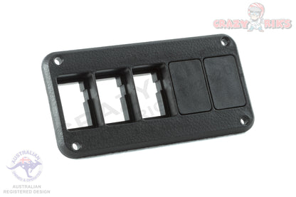 12v Control Panel Canopy 4x4 (Horizontal)  - Suit Toyota Switches